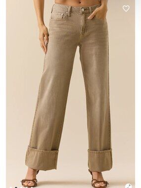 Altar'd State Baylee Cuff Jeans NWT